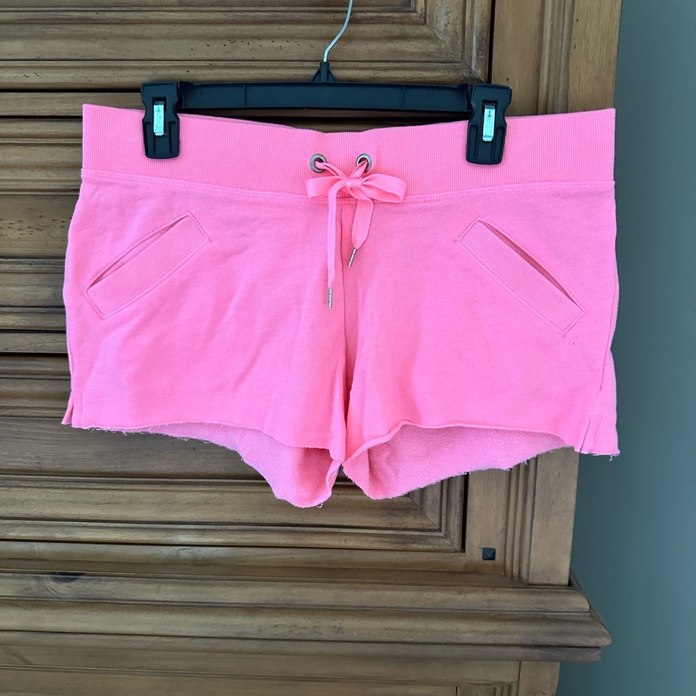 Victoria's Secret Bright Pink Athletic Shorts